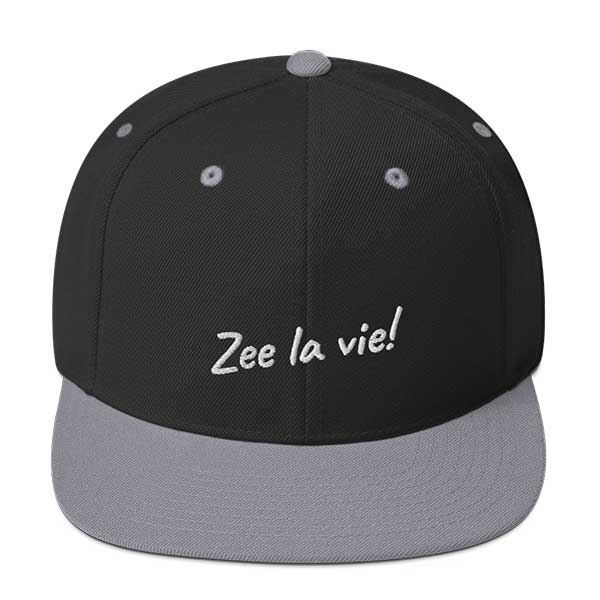 Snapback-Cap “Sea la vie”